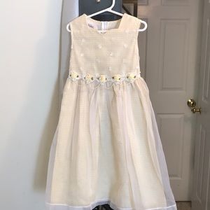 Yellow girl’s dress
